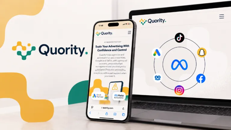 Featured image for Quority Built One Place to Manage Your Meta, Google and TikTok Ad Accounts