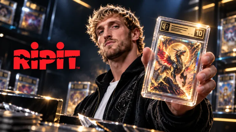 Featured image for Logan Paul Launches Ripit After Record $16.5 Million Pokémon Card Sale
