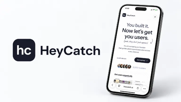 Featured image for HeyCatch Wants to Become the AI Marketing Co-Founder for Solo Entrepreneurs
